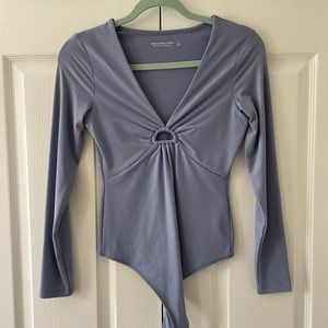 Abercrombie long sleeve bodysuit